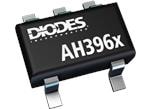 Diodes Incorporated Doubles capteurs de verrouillage à effet Hall AH396x