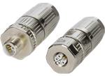 HARTING Connecteurs M12 Push-In L-Code