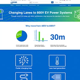 Infographie - Amphenol Industrial Connecteurs d’alimentation en plastique ePower-Lite
