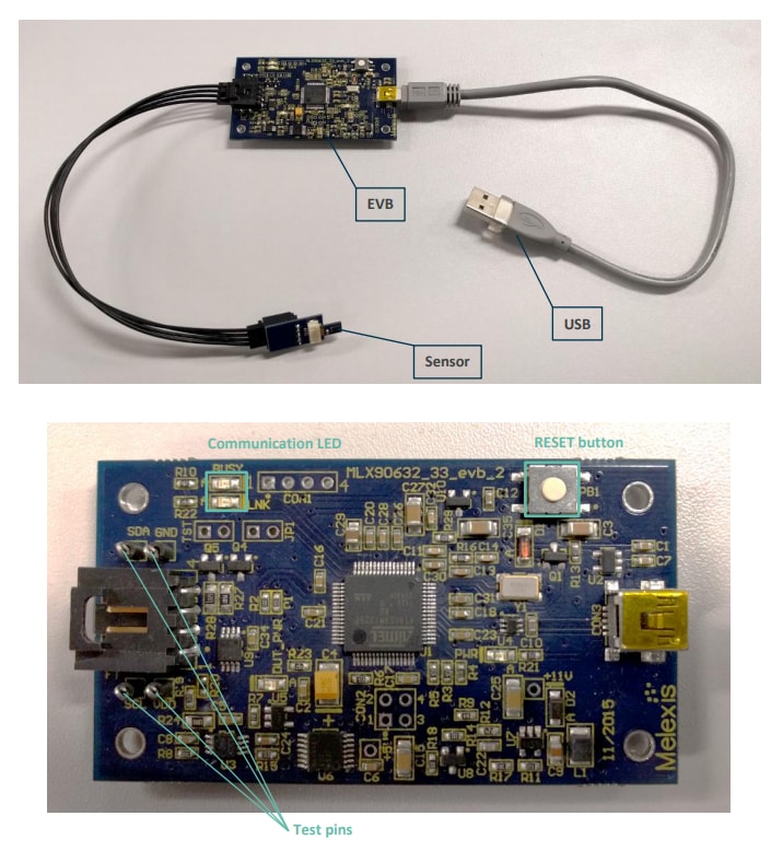 Melexis EVB90632 Evaluation Board