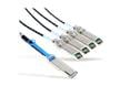 QSFP to 4x SFP+ Splitter Cables
