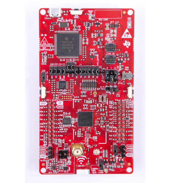 Location Circuit - Texas Instruments LAUNCHXL-CC3235x LaunchPad™ Development Kit