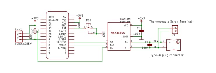 Schematic - Arduino MKR Therm Shield