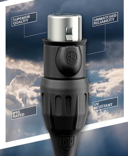 Graphique - NEUTRIK Connecteurs étanches et robustes XLR TOP