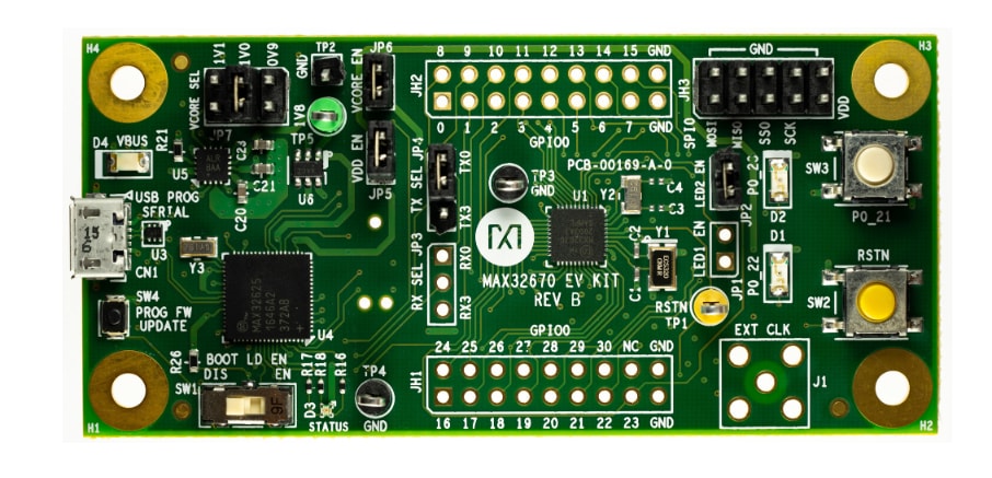Analog Devices Inc. Kit d'évaluation MAX32670EVKIT