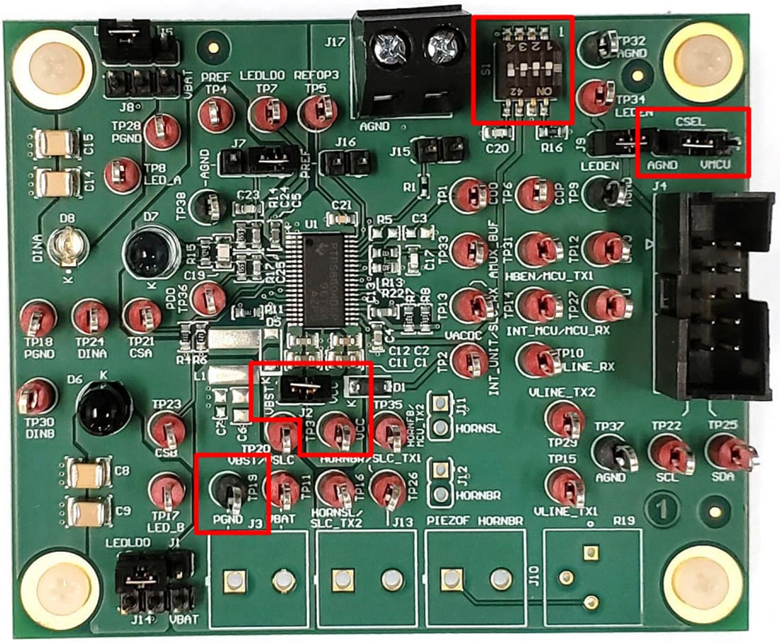 Graphique - Texas Instruments Module d'évaluation (EVM) TPS8804EVM AFE