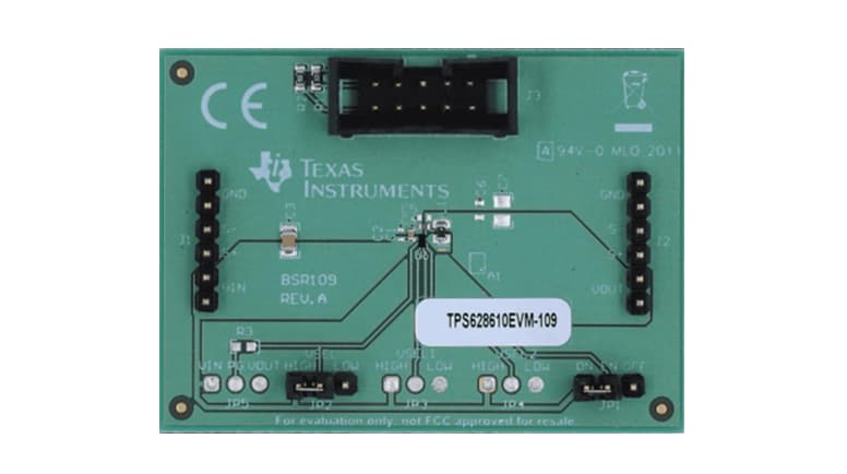Plan mécanique - Texas Instruments Module d'évaluation (EVM) TPS62861xEVM-109