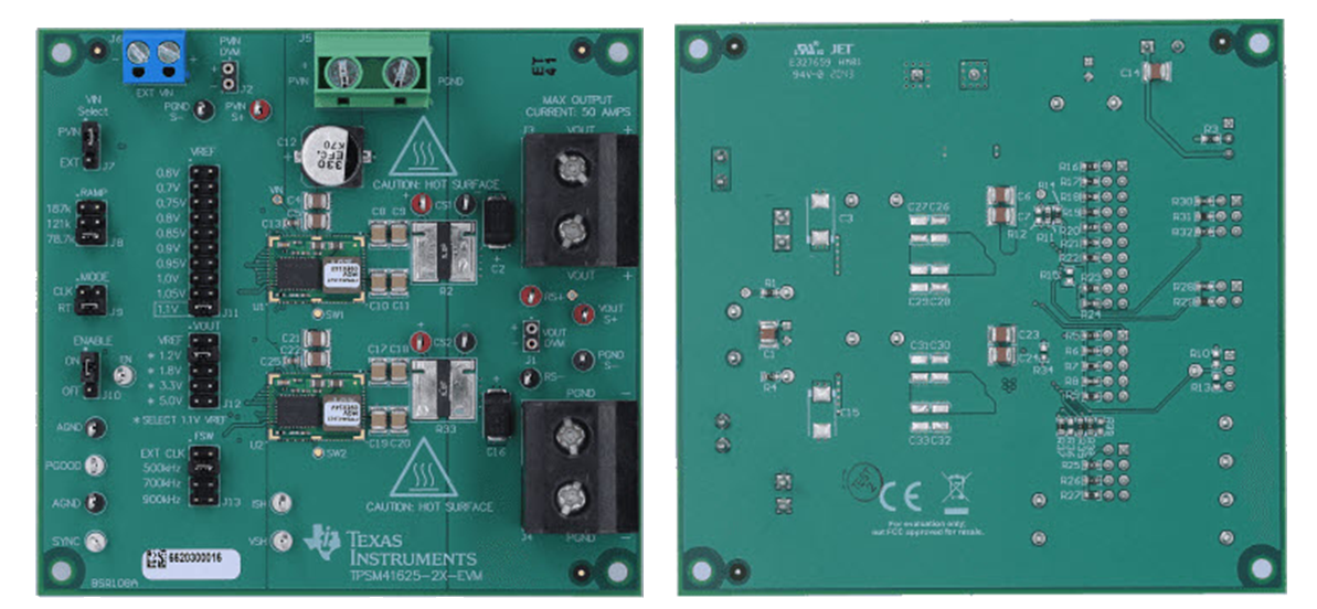 Texas Instruments Carte d'évaluation TPSM41625-2X-EVM