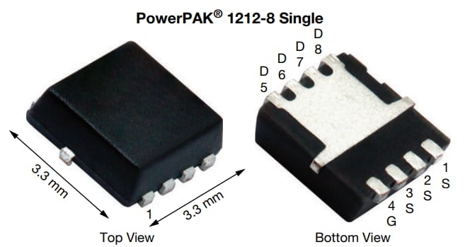 Vishay / Siliconix MOSFET 100 V à canal N SiS890ADN