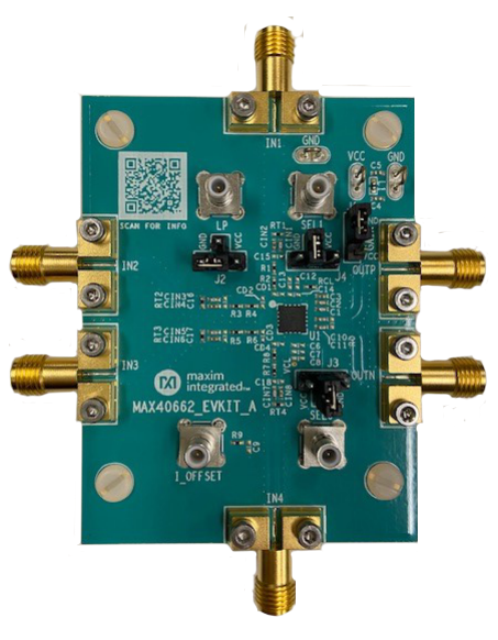 Analog Devices Inc. Kit d'évaluation MAX40662EVKIT