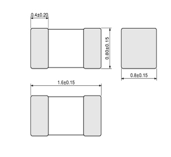 Murata Electronics Inducteurs sur puce LQM18DH