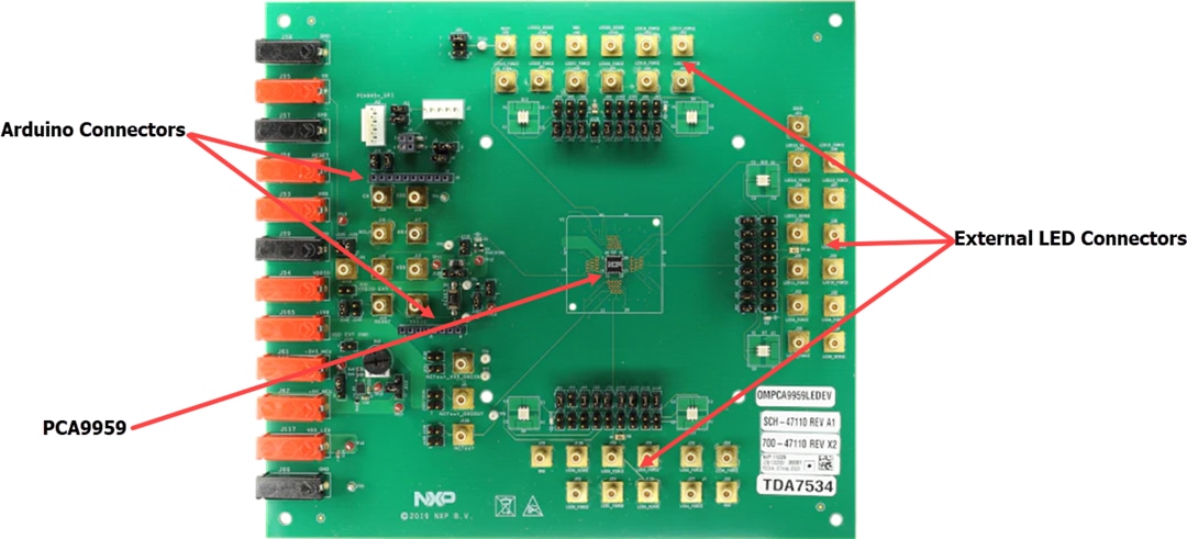NXP Semiconductors Carte d'évaluation OMPCA9959LEDEV