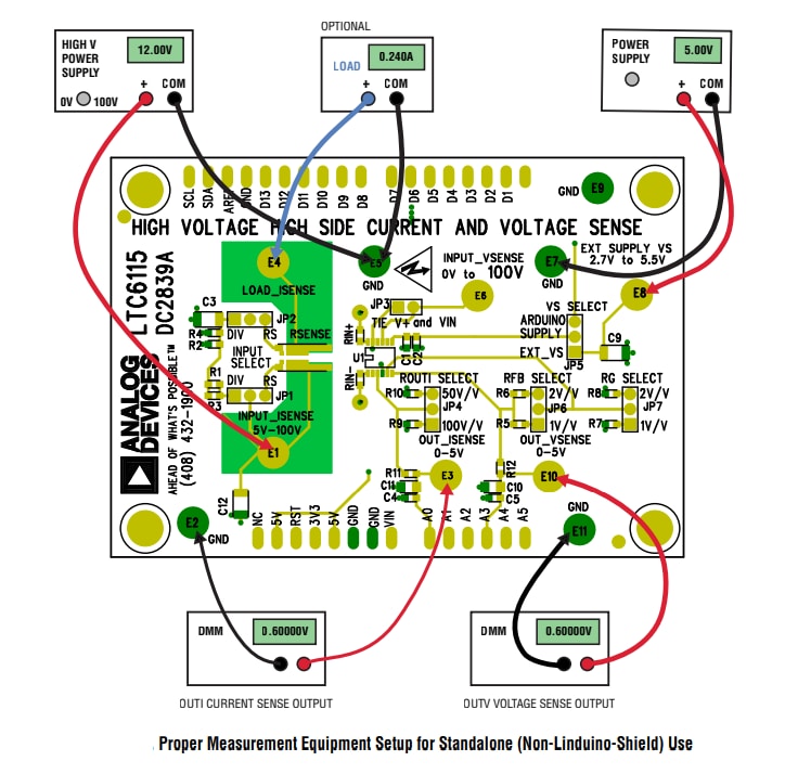 Circuit de localisation - Analog Devices Inc. Circuit de démonstration DC2839A pour le LTC6115