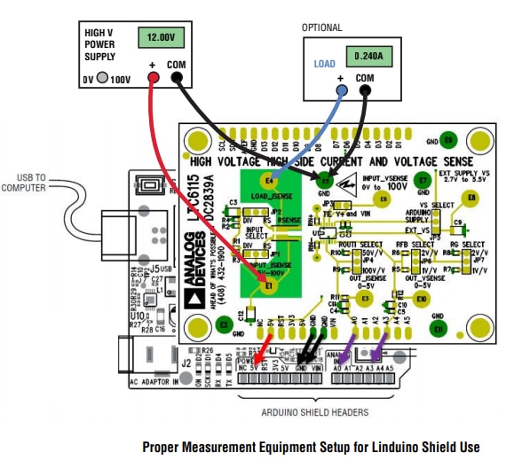 Circuit de localisation - Analog Devices Inc. Circuit de démonstration DC2839A pour le LTC6115