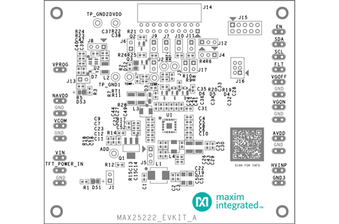 Analog Devices Inc. Système d’évaluation MAX25222 (MAX25222EVSYS)