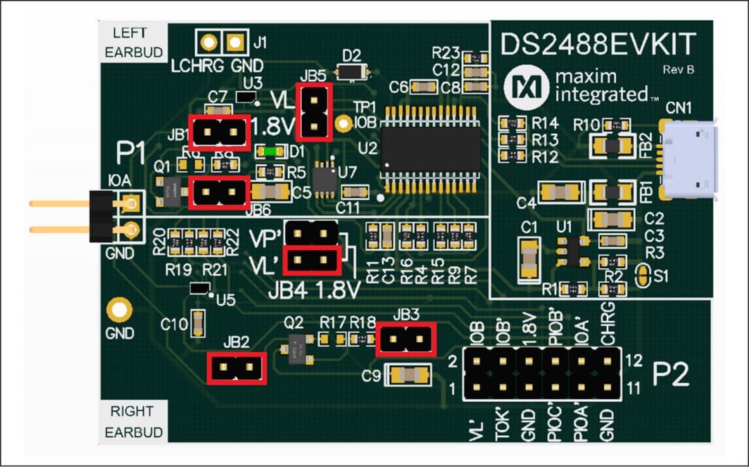 Analog Devices Inc. Kit d'évaluation DS2488 (DS2488EVKIT)