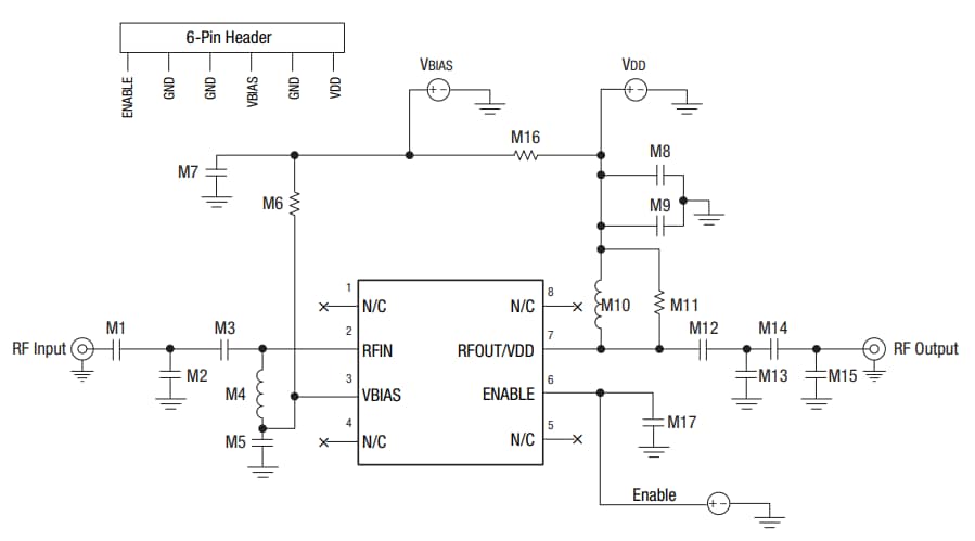 Schematic - Skyworks Solutions Inc. SKY67154-396EK1 Evaluation Kit