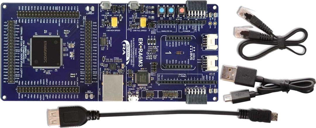 Renesas Electronics Kit d'évaluation EK-RA6M3 pour le groupe de microcontrôleurs (MCU) RA6M3