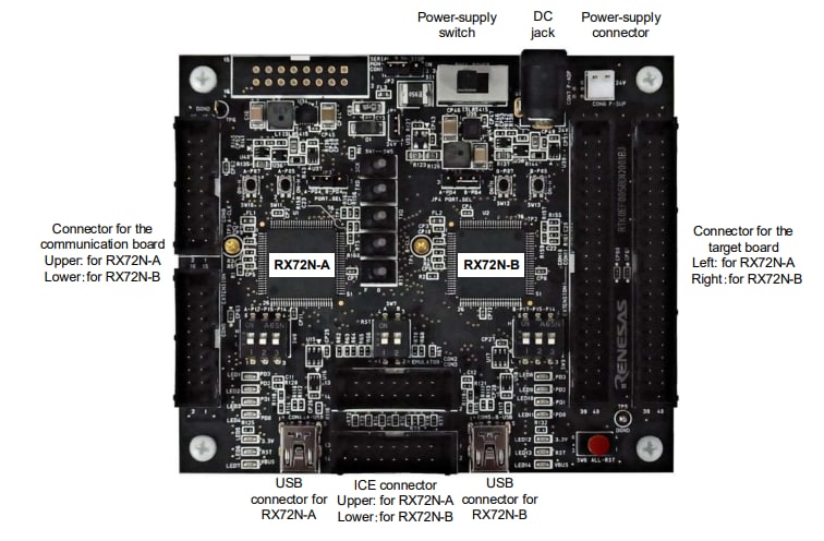 Renesas Electronics Carte de référence RTK0EF0058D02001BJ