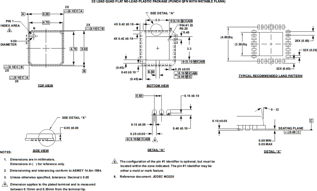 Plan mécanique - Renesas Electronics Contrôleur Buck synchrone double ISL78264 