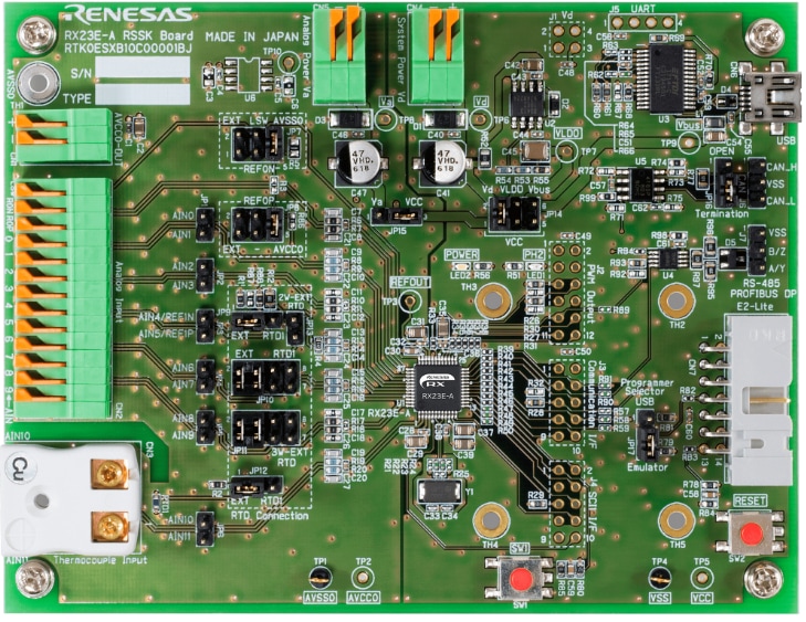 Renesas Electronics Kit de démarrage de solution RX23E-A