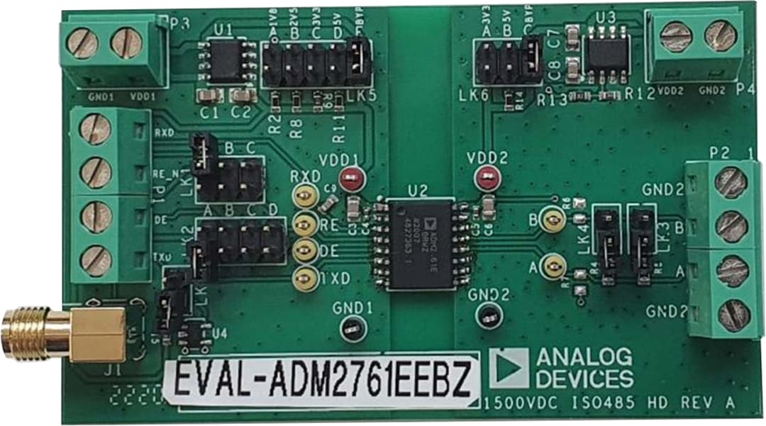 Analog Devices Inc. Carte d'évaluation EVAL-ADM2761EEBZ