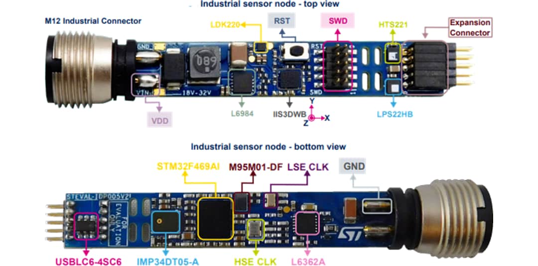 STMicroelectronics Kit de conception de référence industrielle STEVAL-BFA001V2B