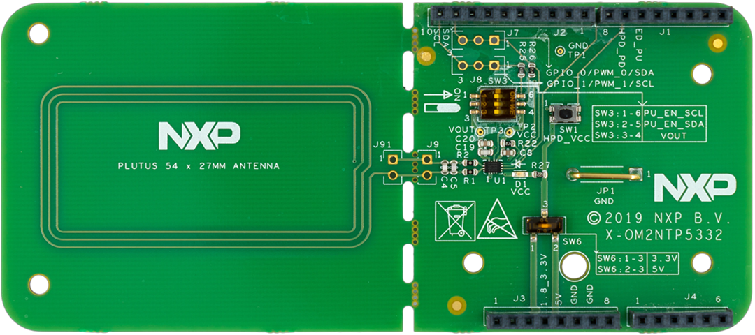 NXP Semiconductors Kit de développement de liaison/commutateur NTAG® 5