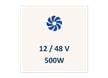 Applications d’onduleurs 12 V et 48 V dans la plage de 500 W