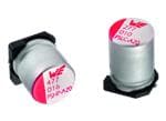 Würth Elektronik Condensateurs polymère aluminium CMS à puce V
