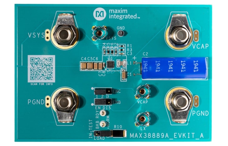 Graphique - Analog Devices / Maxim Integrated Kit d’évaluation MAX38889A