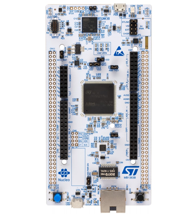 STMicroelectronics Carte de développement NUCLEO-L552ZE-Q STM32 Nucleo-144 