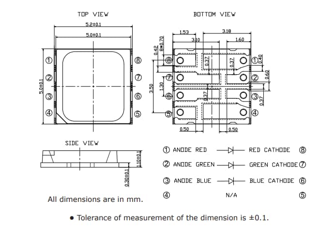 Cree LED CLQ6A 3-in-1 SMD LEDs