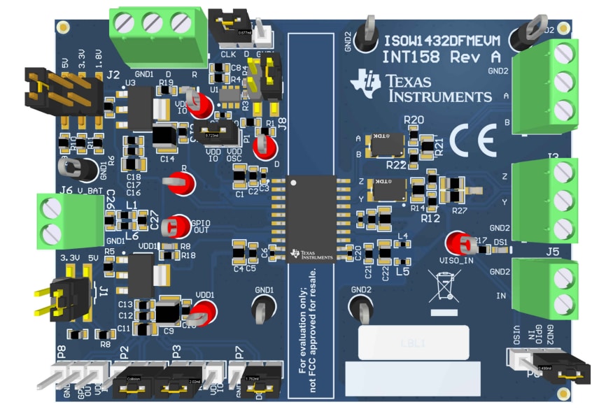 Texas Instruments Module d'évaluation ISOW1432DFMEVM