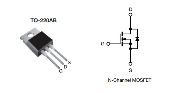 Schéma du circuit d'application - Vishay / Siliconix MOSFET de puissance série E SiHP080N60E