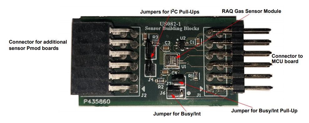 Renesas Electronics Carte Pmod™ US082 - ZMOD4450EVZ