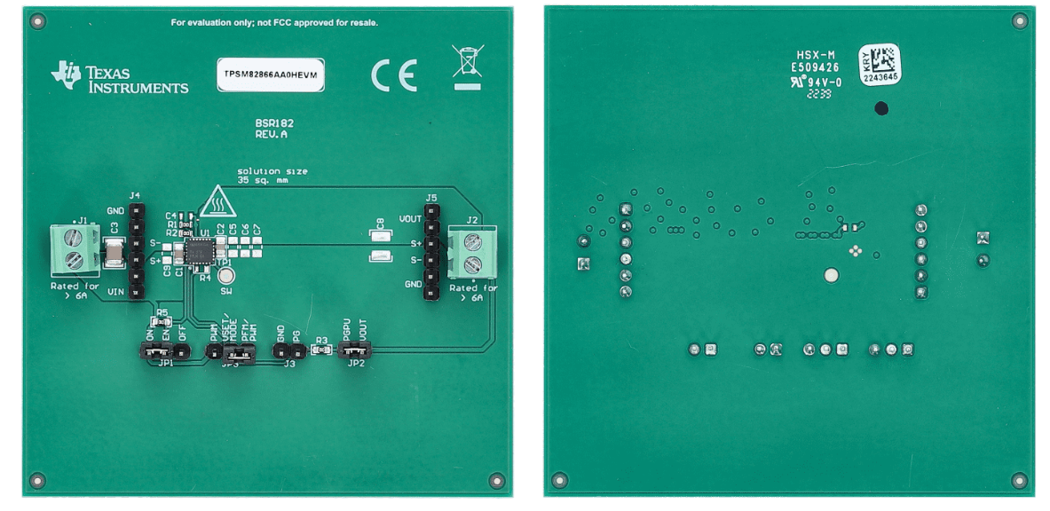 Texas Instruments Modules d'évaluation (EVM) TPSM8286xAA0xEVM