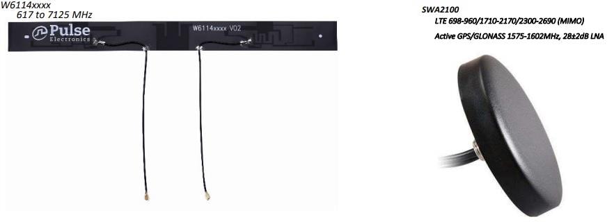 Pulse Electronics Antennes internes FPC MIMO 5 G