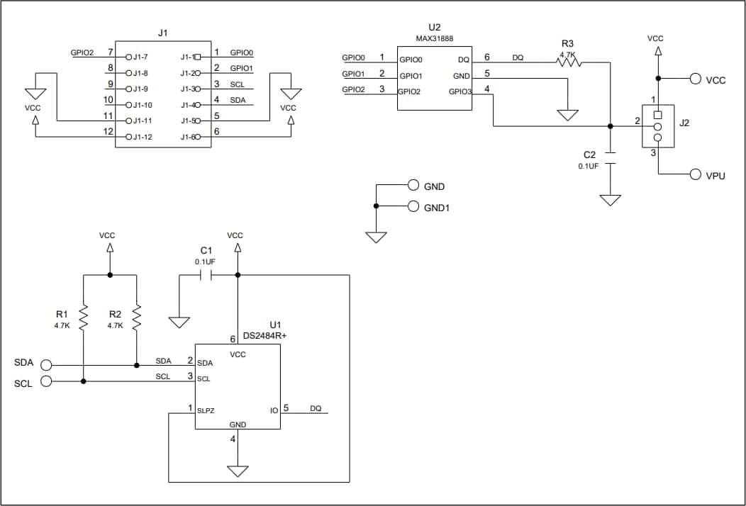 Analog Devices Inc. Système d'évaluation MAX31888 