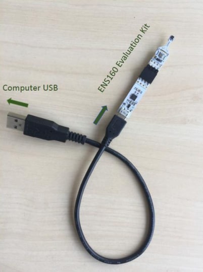 ScioSense ENS160 Evaluation Kit