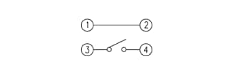 Schematic - Diptronics 1188 Series Tactile Switches
