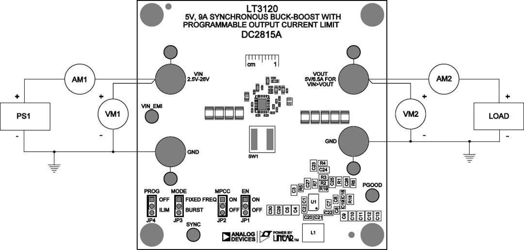 Analog Devices Inc. Carte de démonstration DC2815 LT3120