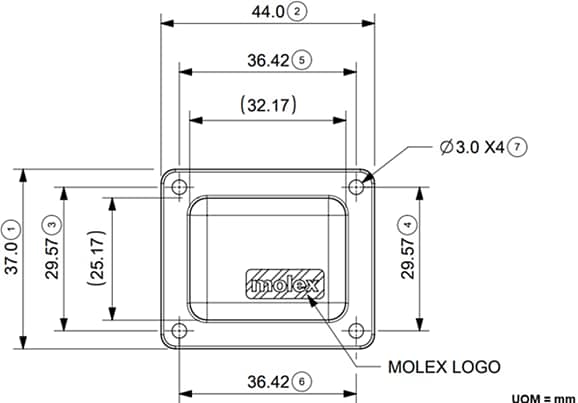 Molex Antenne Wi-Fi On-Metal