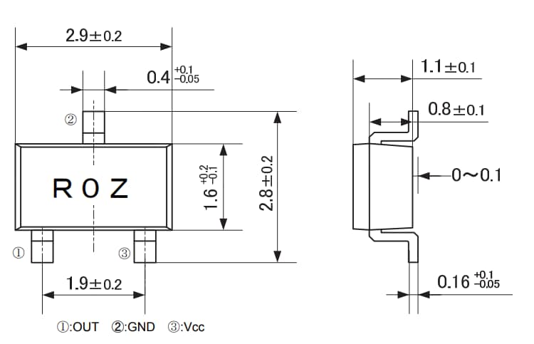 Murata Electronics Capteurs magnétiques MRS