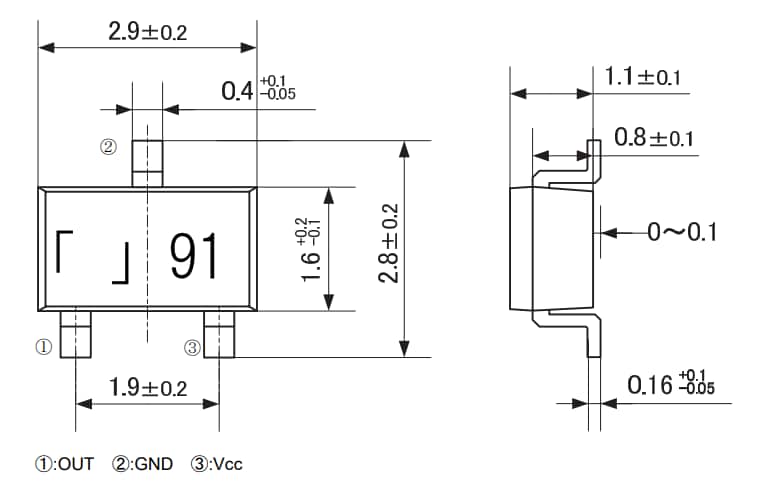 Murata Electronics Capteurs magnétiques MRS