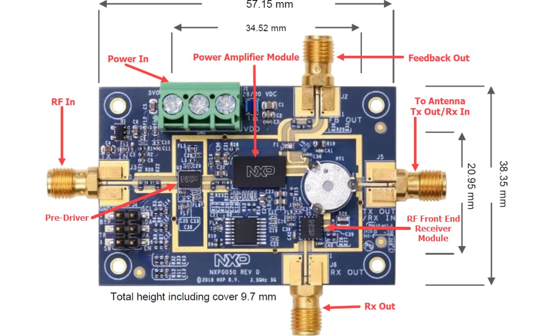 NXP Semiconductors Conception frontale RapidRF RAPIDRF-26E39