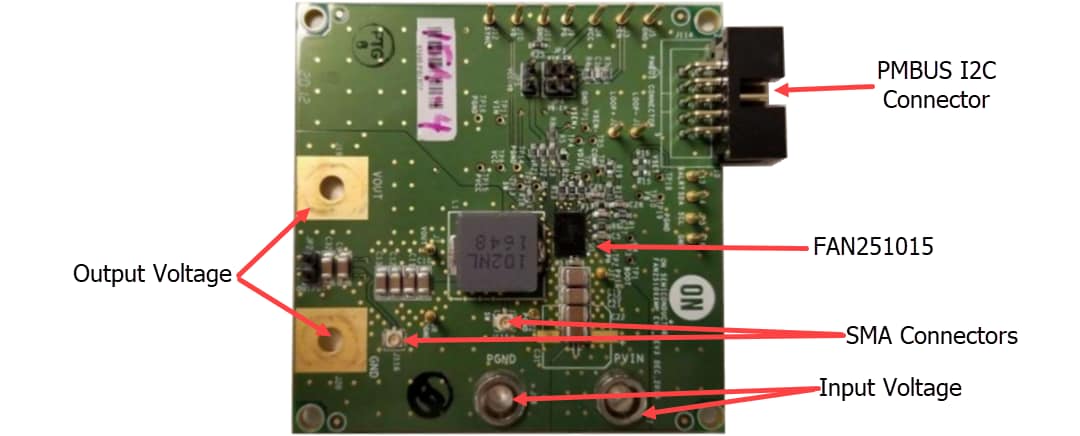 onsemi Carte d'évaluation FAN251015GEVB