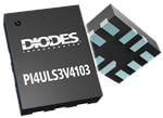 Diodes Incorporated Décalage de niveau d'interface de carte SIM PI4ULS3V4103