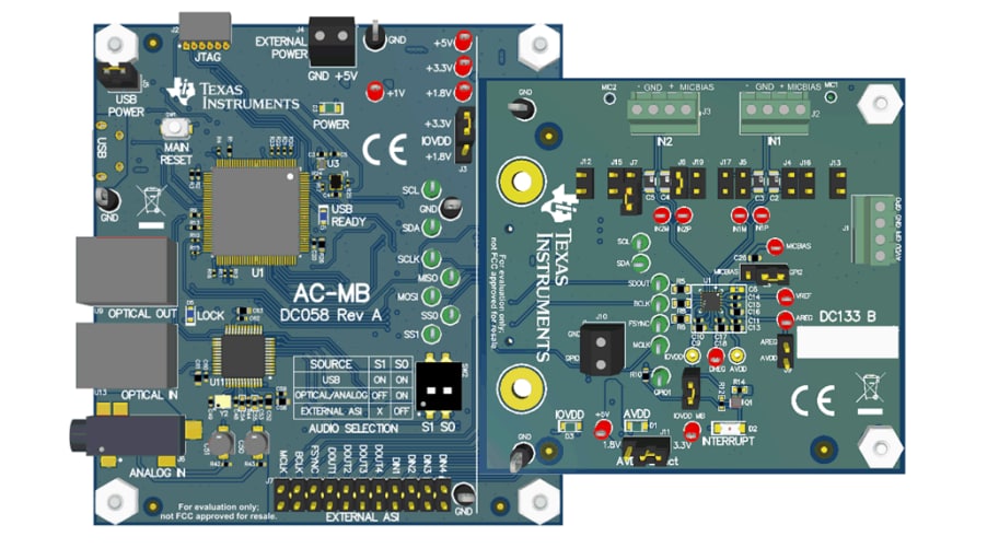 Texas Instruments modules d'évaluation ADCx120Q1EVM-PDK PCMD3140Q1EVM-PDK