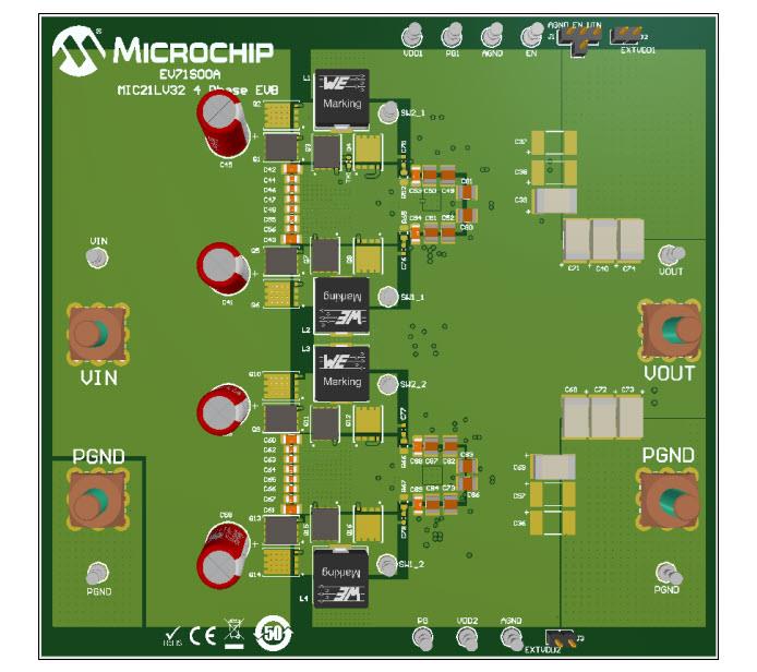 Microchip Technology Carte d'évaluation MIC21LV32 EV71S00A